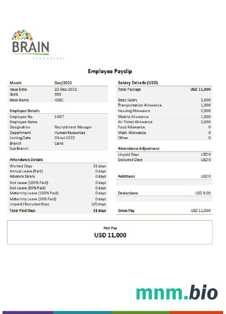 USA Brain Technology technology company